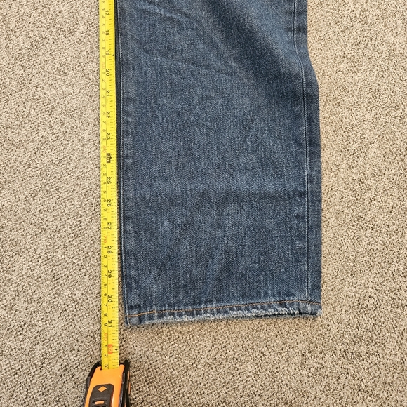 MADEWELL Baggy Straight Hi Rise Jeans Size 26 New With Tags Medium Wash - Picture 2 of 8